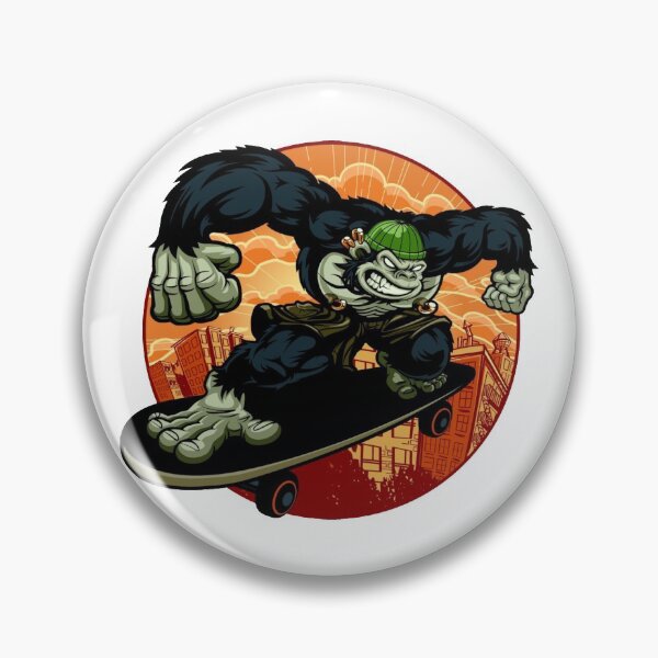 Item preview, Monkey Skateboard City designed and sold by MusicSkateboard.