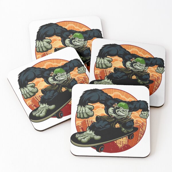 Item preview, Monkey Skateboard City designed and sold by MusicSkateboard.