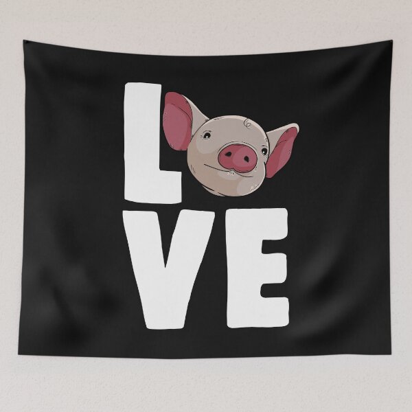 Item preview, Love Pig designed and sold by Bendthetrend.