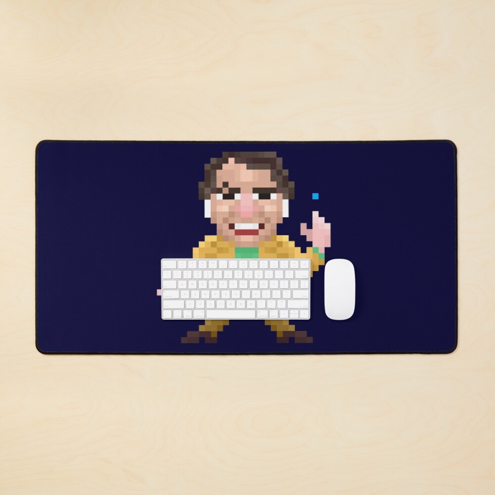 Professor Sagan and the Pale Blue Dot Mouse Pad