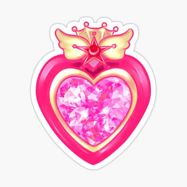 Chibi Moon Transformation Locket Sticker