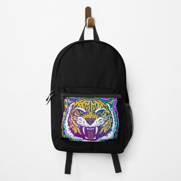 Item preview, Tiger Face Rave Funny EDM Colorful designed and sold by TheTeeSupplyCo.