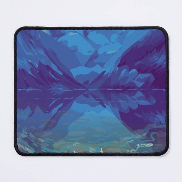 Item preview, blue landscape mountain designed and sold by VexelRian.