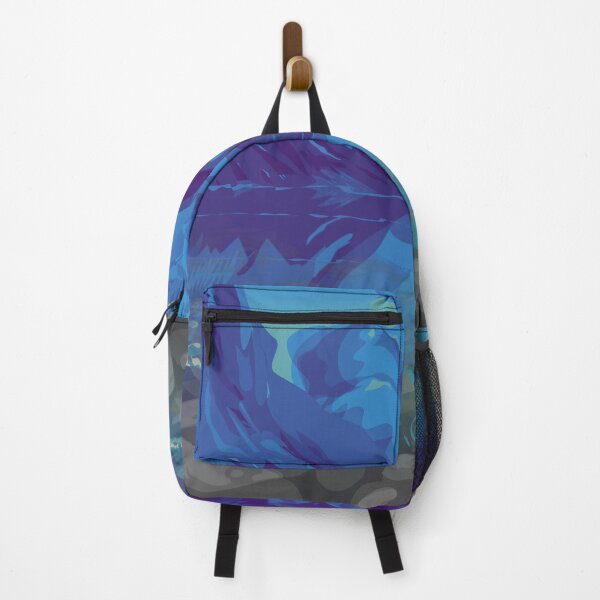 Item preview, blue landscape mountain designed and sold by VexelRian.