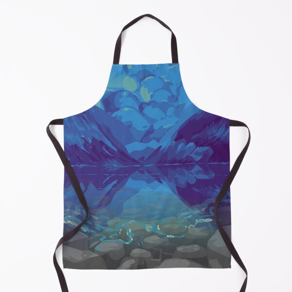 Item preview, blue landscape mountain designed and sold by VexelRian.