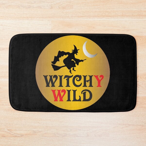 Item preview, Witch riding brooms on a dark desert highways halloween designed and sold by PRB1989.