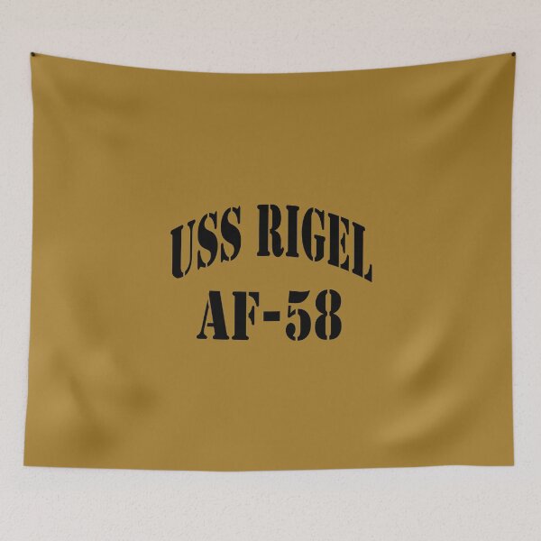 Item preview, USS RIGEL (AF-58) SHIP'S STORE designed and sold by militarygifts.