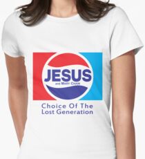 Jesus & Mary Chain - Lost Generation Pepsi Mashup Women's Fitted T-Shirt