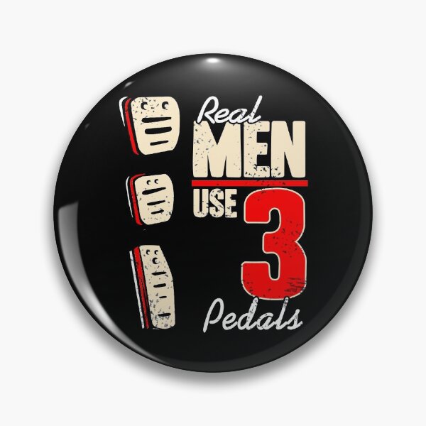 Item preview, Real Men use 3 pedals Manual Driving designed and sold by NeXore.