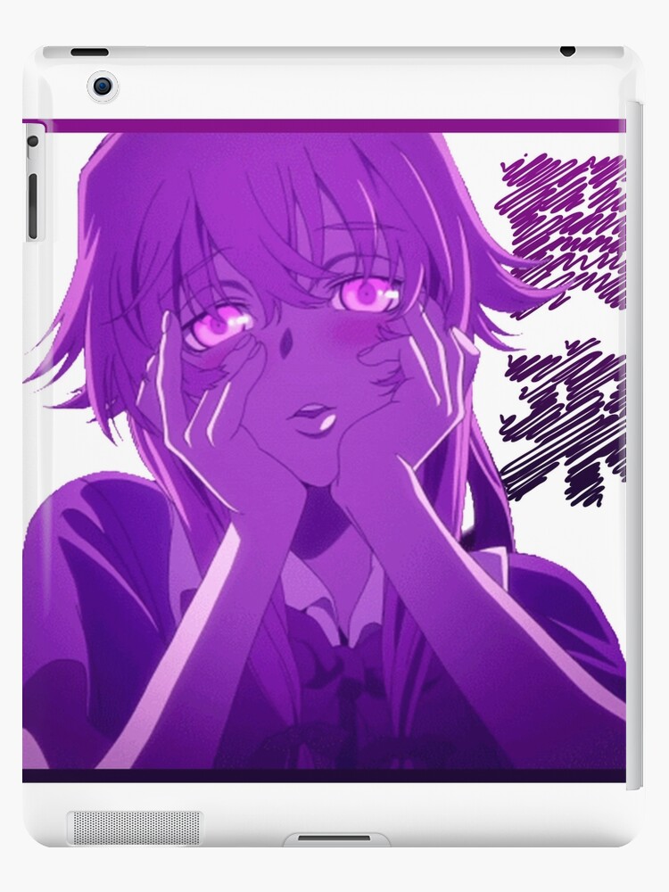 The Future Diary Mirai Nikki Anime iPad Case & Skin for Sale by Anime  Store