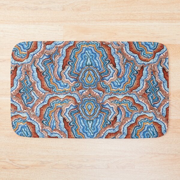 Item preview, Turkey tail mushroom psychedelic pattern designed and sold by Carrot Faery Art.