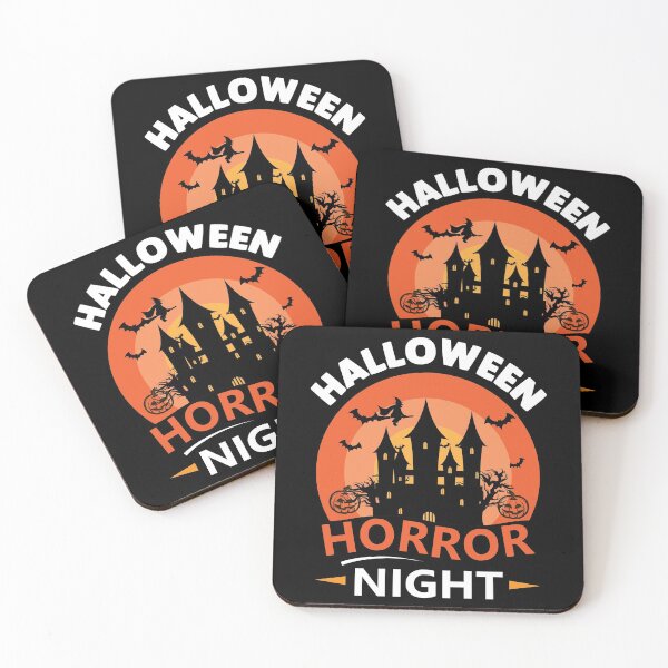Item preview, Witch riding brooms on a dark desert highways halloween designed and sold by PRB1989.