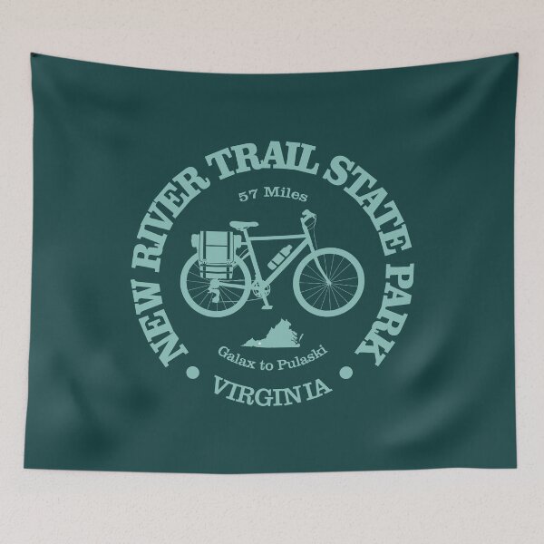 Item preview, New River Trail State Park (cycling) designed and sold by curranmorgan.