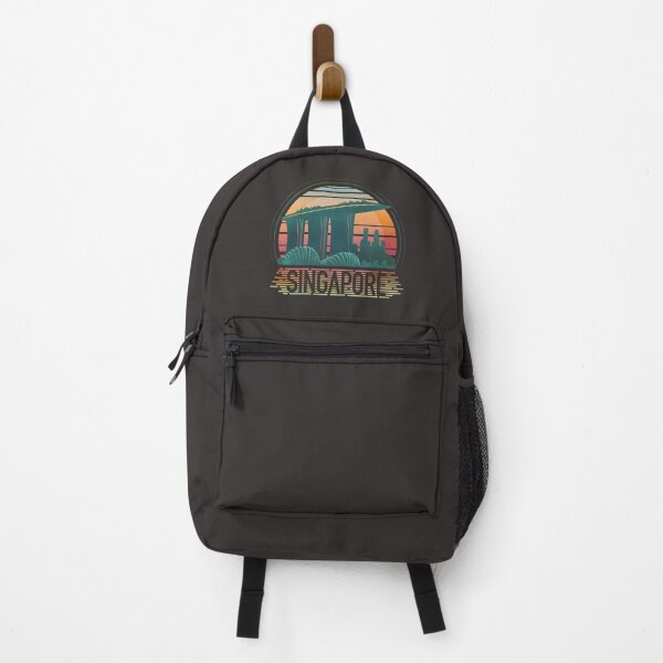 Item preview, Singapore Skyline - Retro Sunset designed and sold by tanimator.