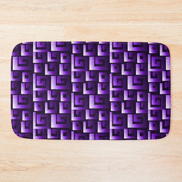 Item preview, Swirly Grape Pixel Pattern designed and sold by rin3d .