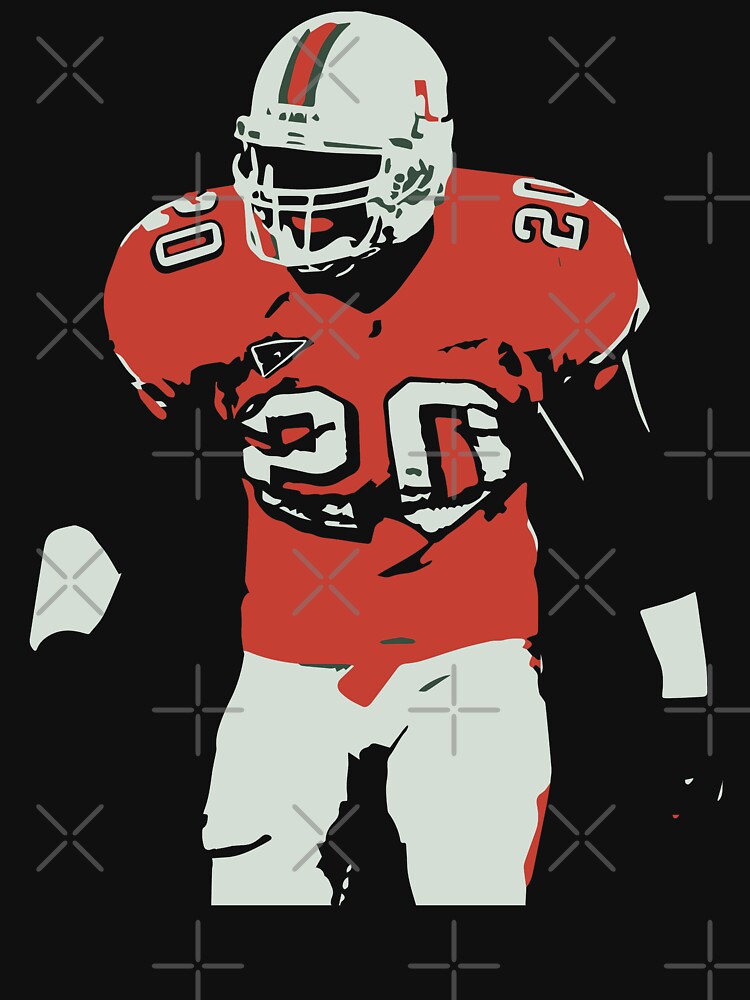 Ed Reed Miami Active T-Shirt for Sale by FromThe8Tees