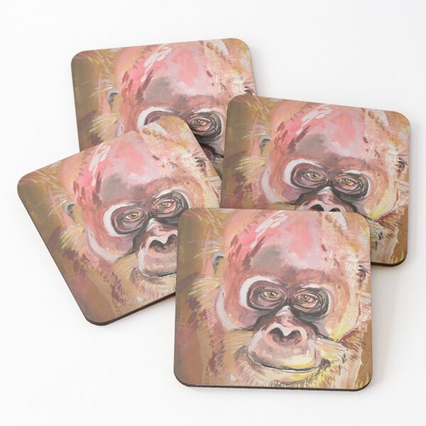 Item preview, Orangutan face designed and sold by Chiefdye.