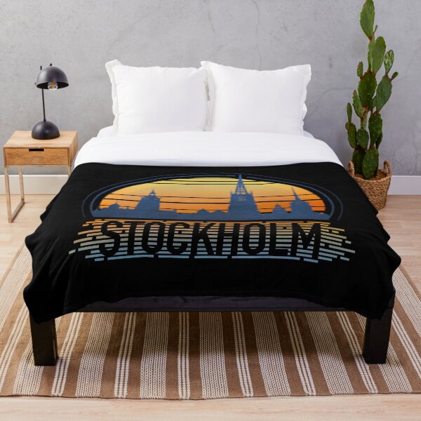 Item preview, Estocolmo, Suecia - Retro Sunset - Horizonte de la ciudad designed and sold by tanimator.