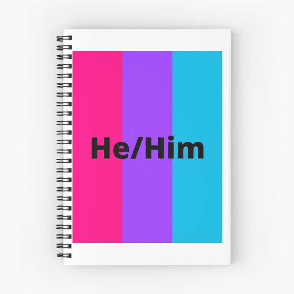 Item preview, Androgyne flag with he/him pronouns designed and sold by PridefulApparel.