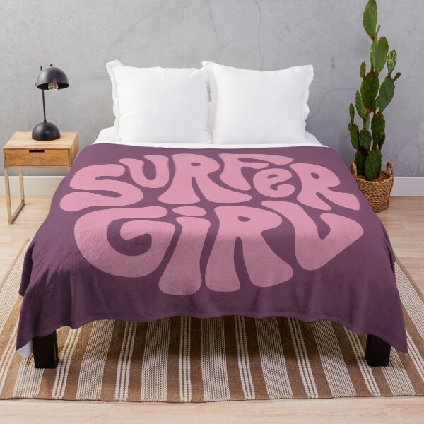 Item preview, Surfer Girl Retro Sticker - Purple designed and sold by tarynjohnson.