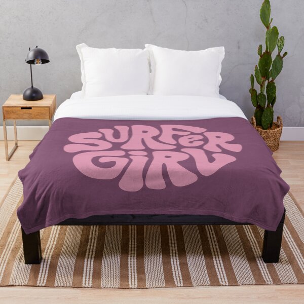 Item preview, Surfer Girl Retro Sticker - Purple designed and sold by tarynjohnson.