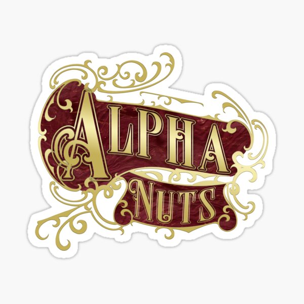 Alpha Nuts Sticker