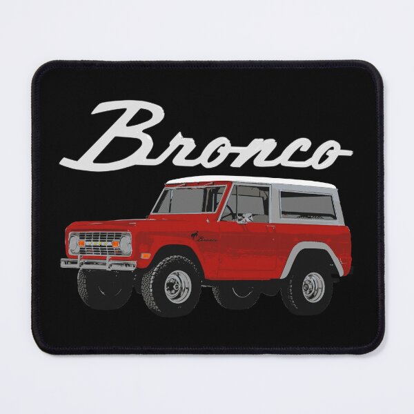 Item preview, Ford Bronco - vintage red (white text) designed and sold by Groenendijk.