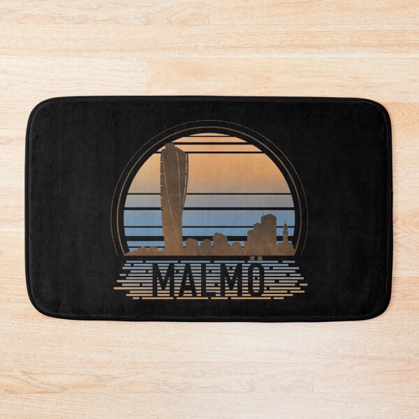 Item preview, Malmö Sweden - Retro Sunset - Turning Torso designed and sold by tanimator.