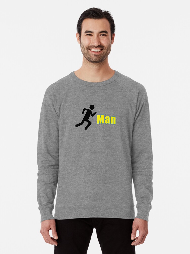 running man sweatshirt