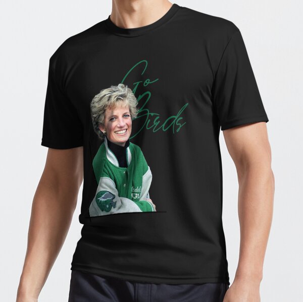 Princess Diana Go Birds Philadelphia Eagles Design T-shirt - Trends Bedding