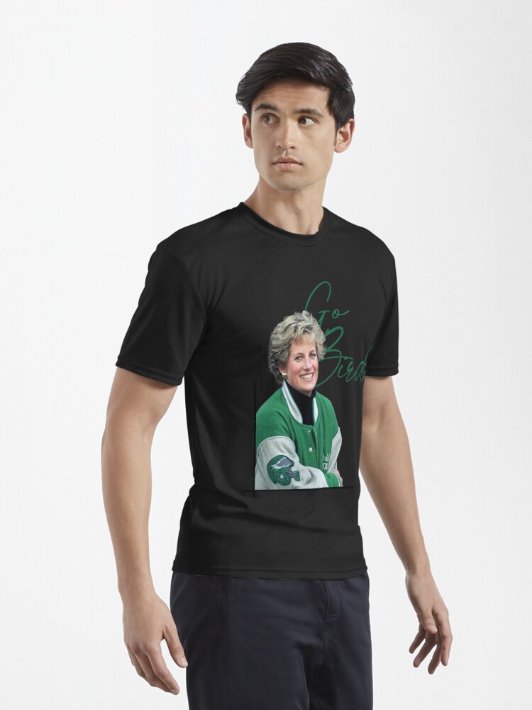 Princess Diana Go Birds Philadelphia Eagles Design T-shirt - Trends Bedding