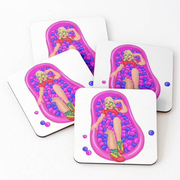 Item preview, Girl in a bath with balls, girl, blonde designed and sold by AvotArt.