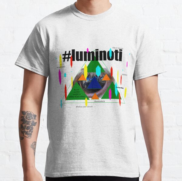 Vista previa del artículo con la obra «#iluminati», diseñado y vendido por Meghatron.