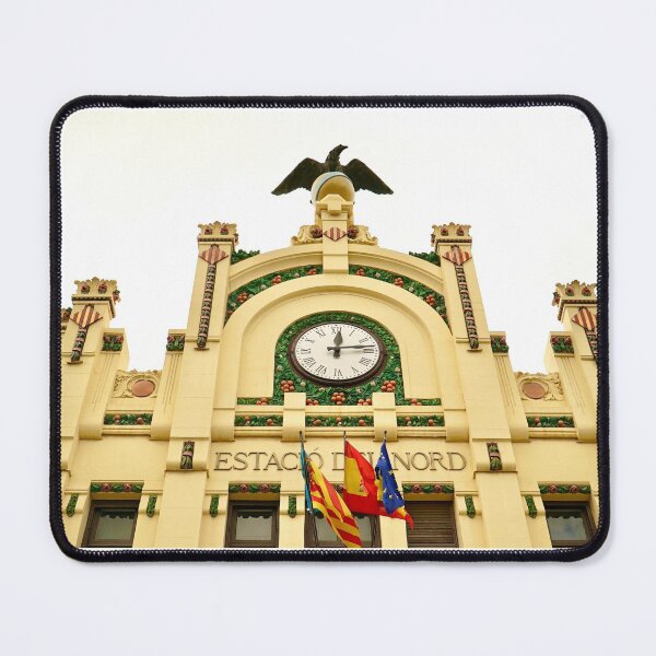 Item preview, Estación del nord Valencia station train Valencia photo designed and sold by Tropical Blood.