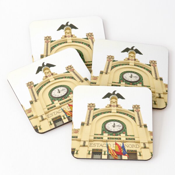 Item preview, Estación del nord Valencia station train Valencia photo designed and sold by Tropical Blood.