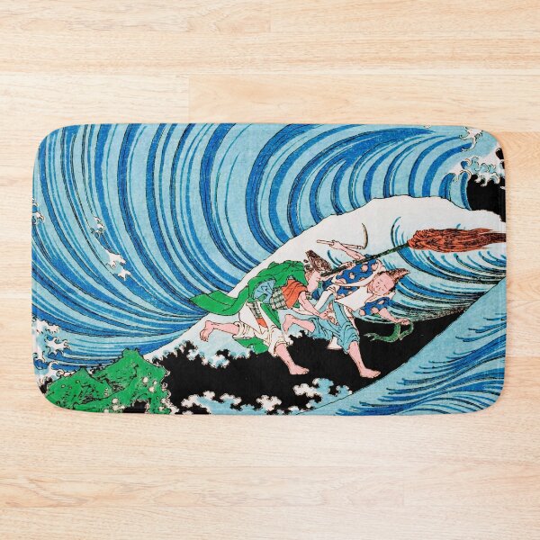 Item preview, The Seaweed-gathering Ritual in Nagato Province designed and sold by brushandframes.