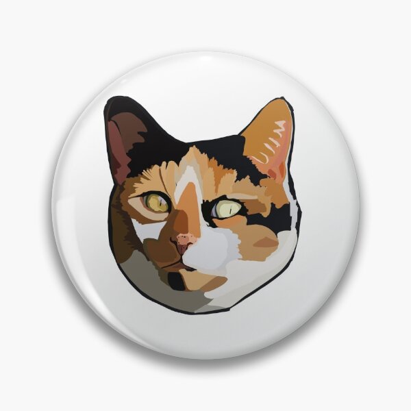 Item preview, Rote Katze mit grünen Augen designed and sold by Flaminga.