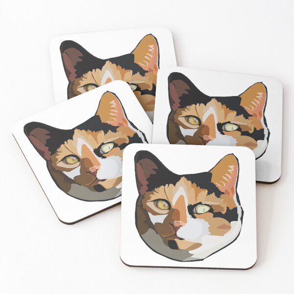 Item preview, Rote Katze mit grünen Augen designed and sold by Flaminga.