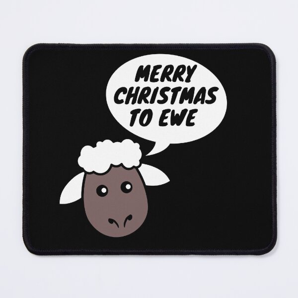 Item preview, Merry Christmas to Ewe for Sheep Lovers designed and sold by Brimwood.