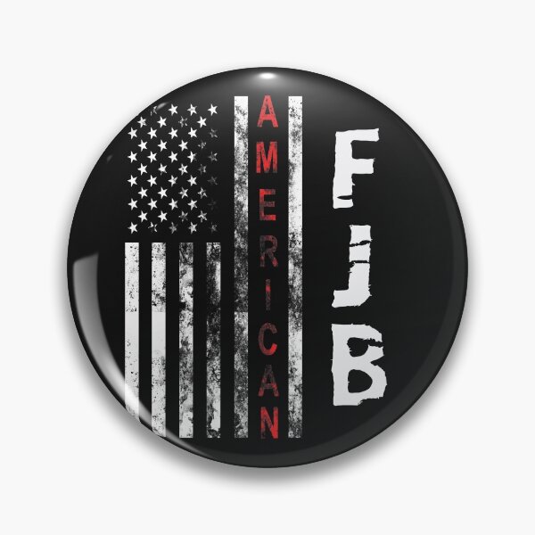 Item preview, Retro Vintage Pro America USA US Flag F.J.B. T-Shirt designed and sold by Yu-u-Ta.