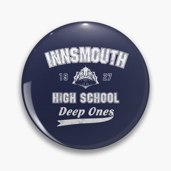 Artikelvorschau, H. P. Lovecraft - Innsmouth High School Deep Ones (weißes Design) entworfen und verkauft von OtterSquad.