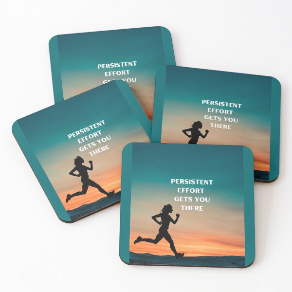 Item preview, Persistent Effort gets you there - motivational T-Shirt and Accessories designed and sold by 3TFashion.