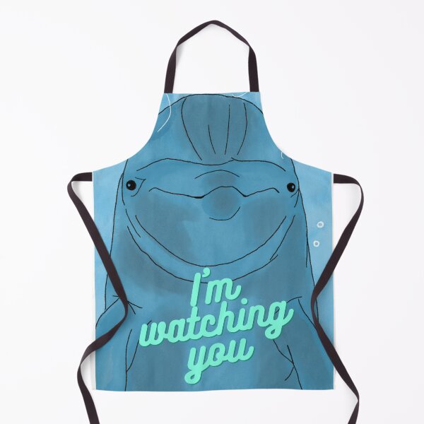 Item preview, I'm watching you - Dolphin - Sea Mammals designed and sold by BunnyBizarre.