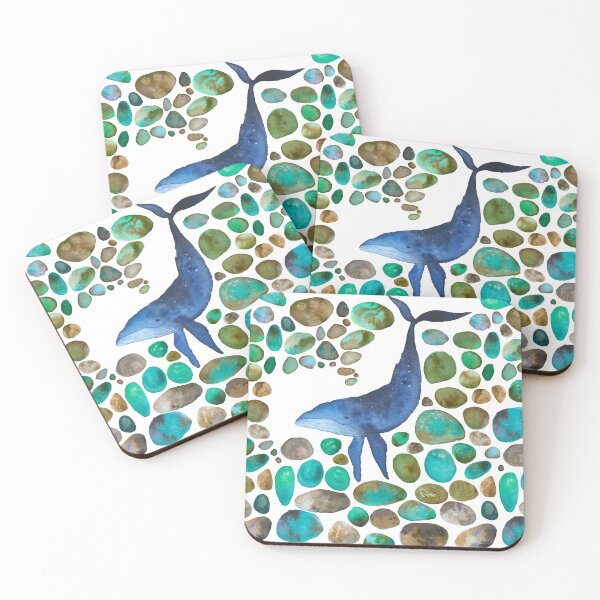 Item preview, Cosmic whale (emerald) designed and sold by Isabelle-T.