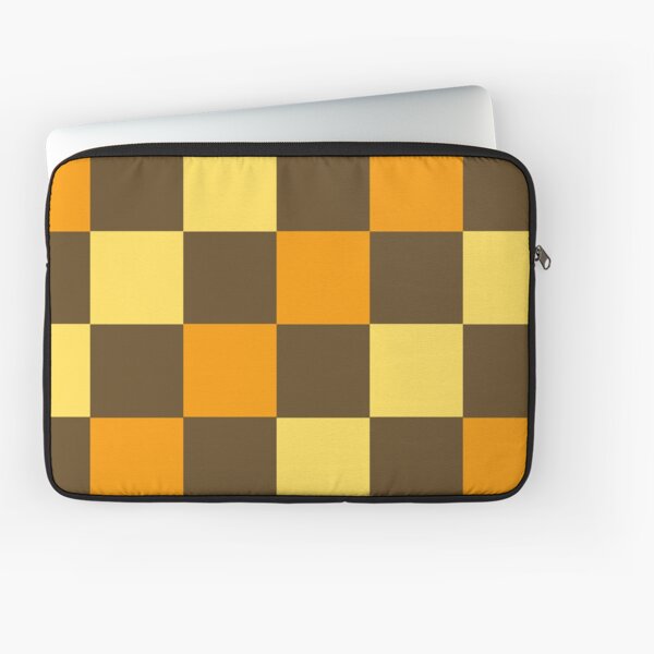 The Laptop Sleeve - Vintage Gold Check