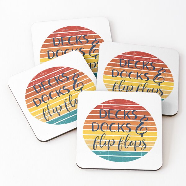 Item preview, Decks Docks & Flip Flops designed and sold by Martini-Four.