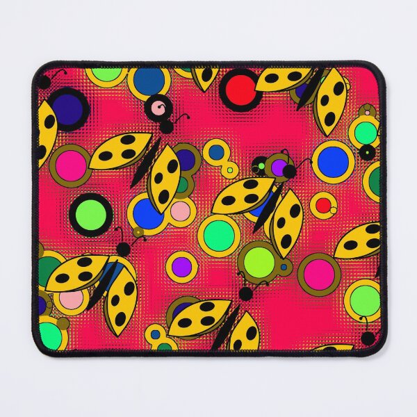 Item preview, Ladybug Ochre Pink designed and sold by Czerra.
