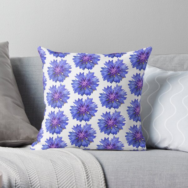 Cornflower blue outlet cushions