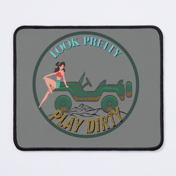 Item preview, Look Pretty Play Dirty designed and sold by SmartTShirtTime.