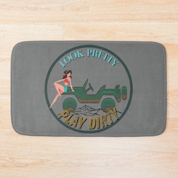 Item preview, Look Pretty Play Dirty designed and sold by SmartTShirtTime.